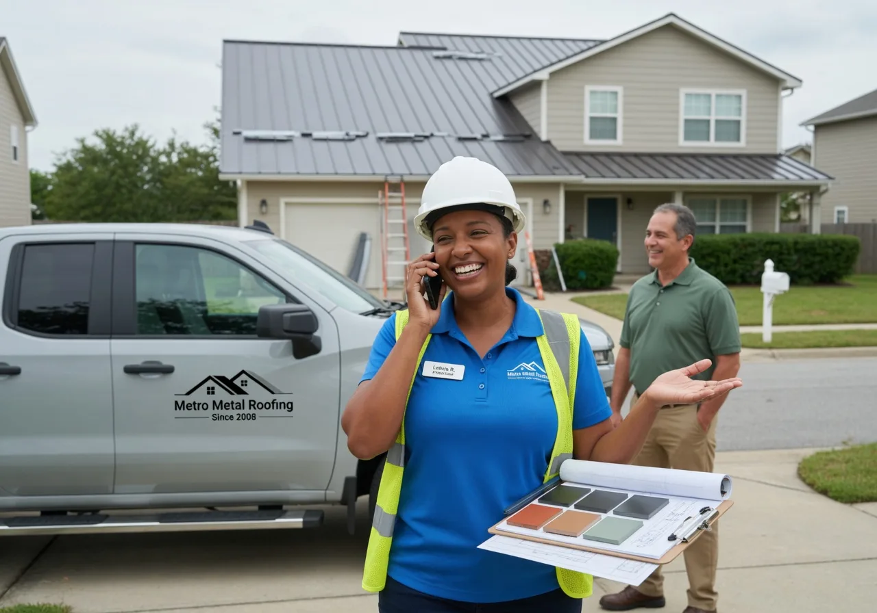 Storm Damage Metal Roof Repair in Hico, WV